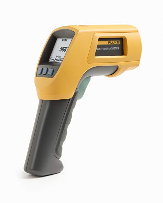 Fluke 568 Duel Infrared Thermometer, -40 to +1472 Degree F Range, Contact/Non Contact