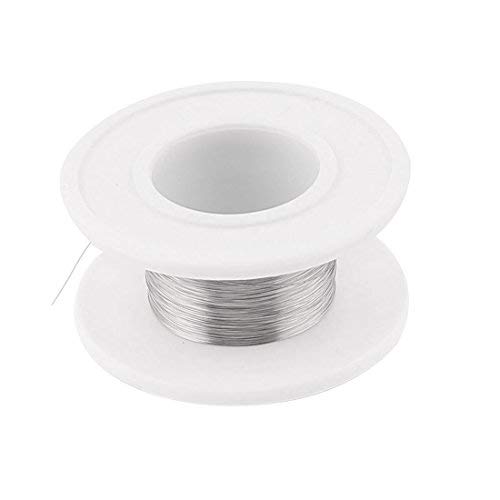 uxcell Nichrome 80 0.1mm 38 Gauge AWG 40M Roll 143.9Ohms/m Heater Wire