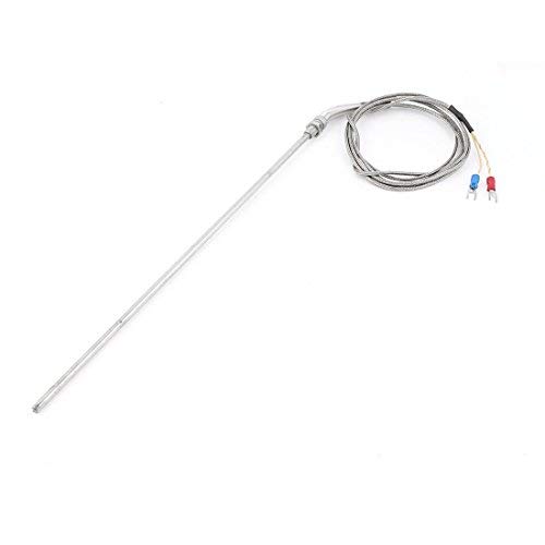uxcell K Type Thermocouple Temperature Controller Sensor 0-300C 5.6Ft Long