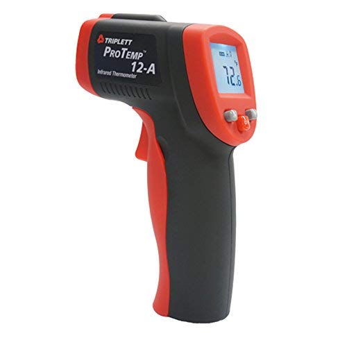 Triplett ProTemp PT12A Non-Contact Infrared Thermometer with Backlit Display