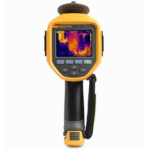 Fluke FLK-TI450 60HZ Industrial Thermal Imager with Multisharp Focusing System and Fluke Connect Wireless System, Yellow/Grey