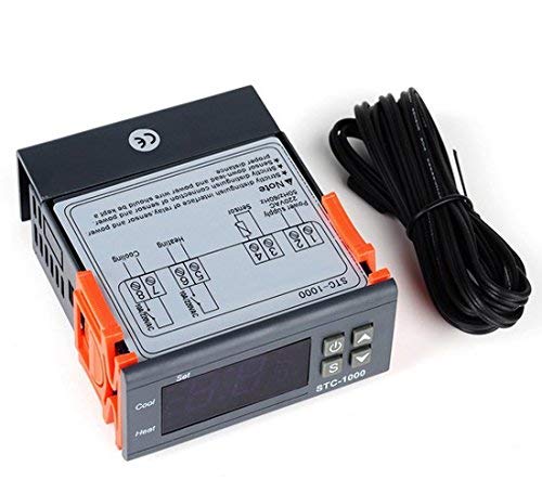 110V 10A Mini Digital STC-1000 All-purpose Temperature Controller With Sensor