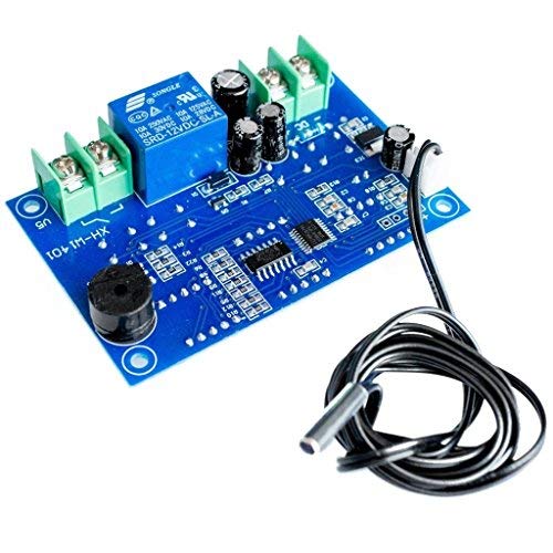 CHENBO(TM) DC12V Digital Thermostat Intelligent Temp Control -9 to 99℃ Temperature Controller Module with NTC Sensor W1401