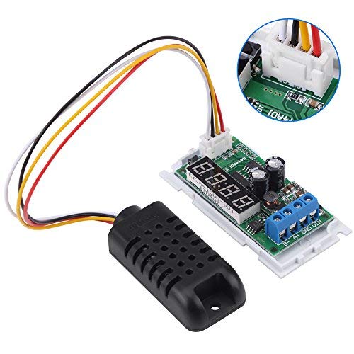 LED Temperature Humidity Sensor, Digit Display RS485 Modbus RTU Humidity Temperature Sensor with External Sensor