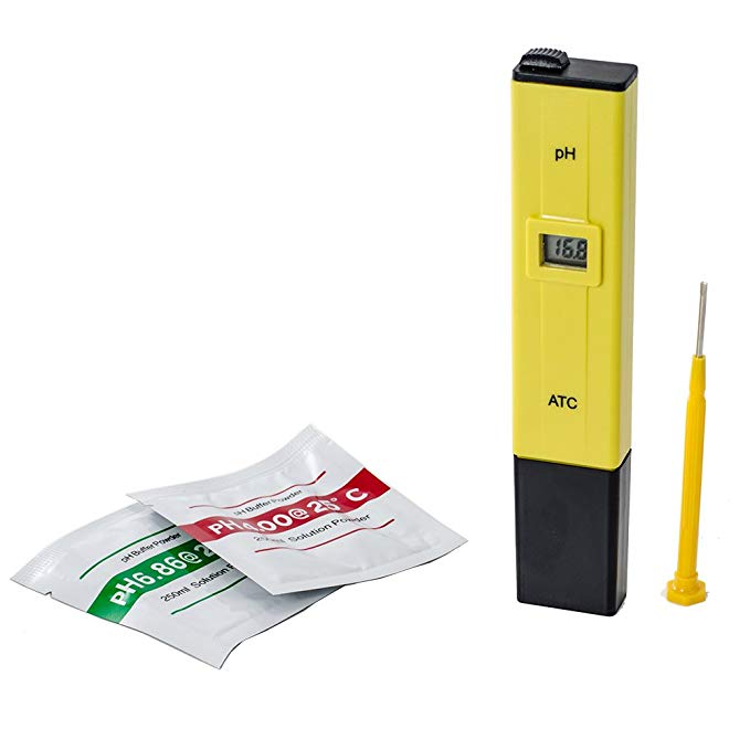 iMeshbean Digital Pocket Pen Type ATC PH Meter Digital Water Tester USA (ATC PH Tester)