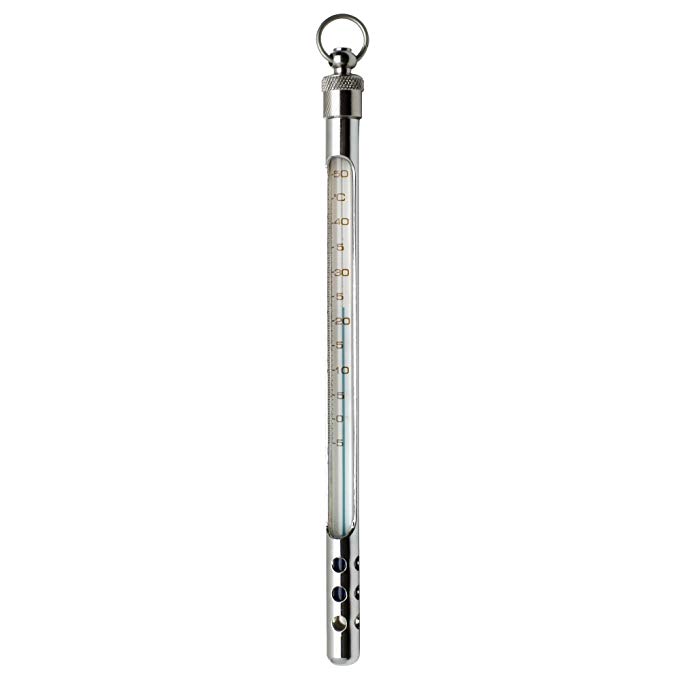H-B Instrument B60570-2300 Pocket Liquid-In-Glass Non Mercury Thermometer, Non-Toxic Liquid Fill, Total Immersion, -5 to 50 degrees C