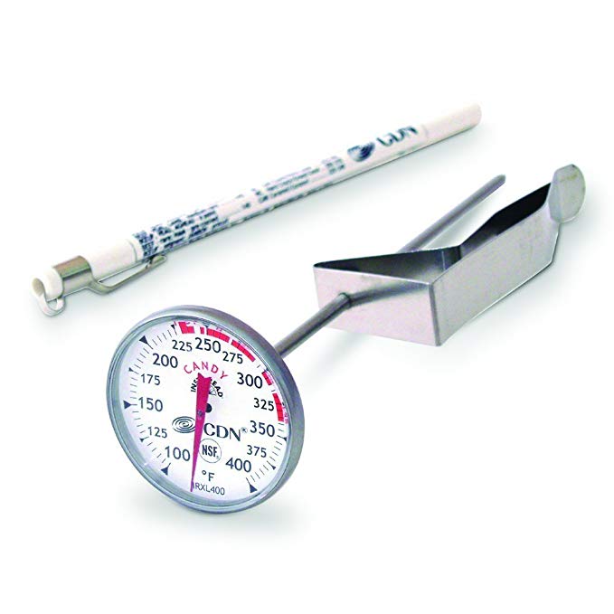 CDN IRXL400 InstaRead Candy & Deep Fryer Thermometer - Set of 2