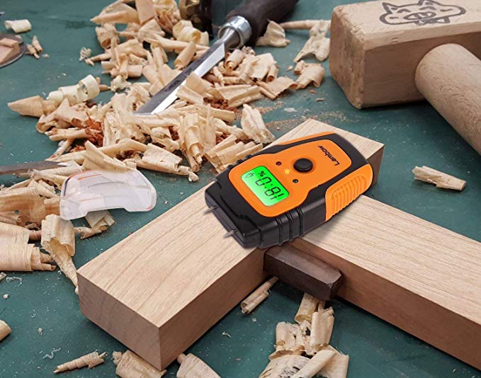 Wood Moisture Meter, Digital Wood Moisture Meter Handheld